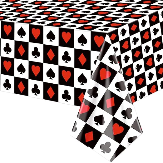 Casino Table Cover for Party Decoration