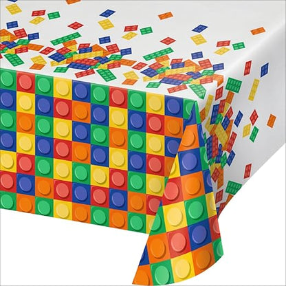 Building Block Rectangular Table Cover for Kids