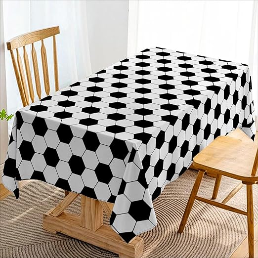 Soccer  Rectangular Table Cover for  Party Decoration