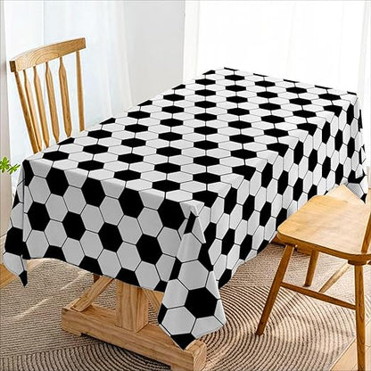 Soccer  Rectangular Table Cover for  Party Decoration