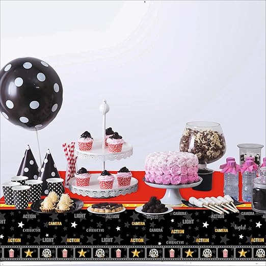 Bollywood Night Backdrop Theme For Birthday Party Decoration