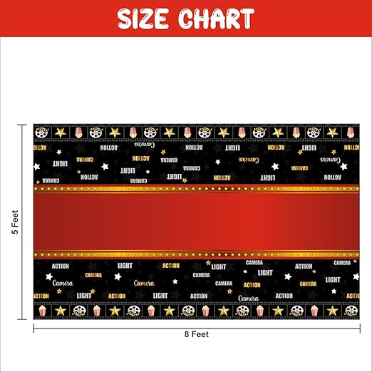 Bollywood Night Backdrop Theme For Birthday Party Decoration