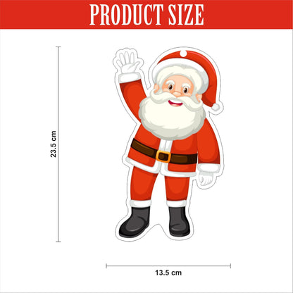 Christmas Hanging Danglers Paper Santa and Bells Ornaments
