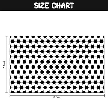 Soccer  Rectangular Table Cover for  Party Decoration