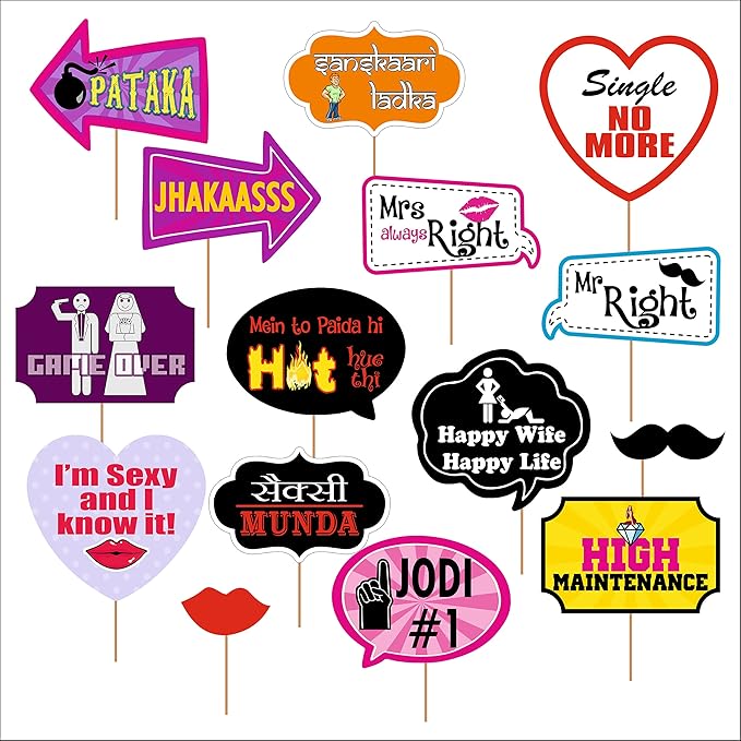 Wedding Backdrop (Bachelorette Cute Props)