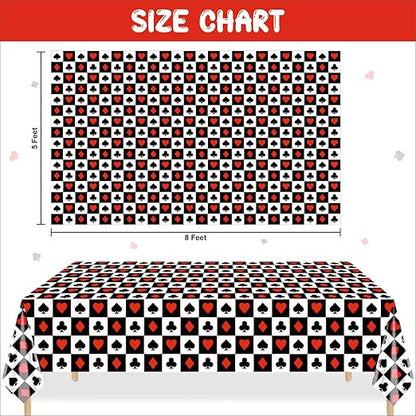 Casino Table Cover for Party Decoration