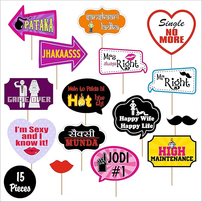 Wedding Backdrop (Bachelorette Cute Props)