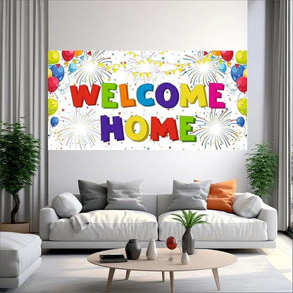 Welcome Home Backdrop Theme For Baby