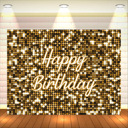 Golden Theme Backdrop