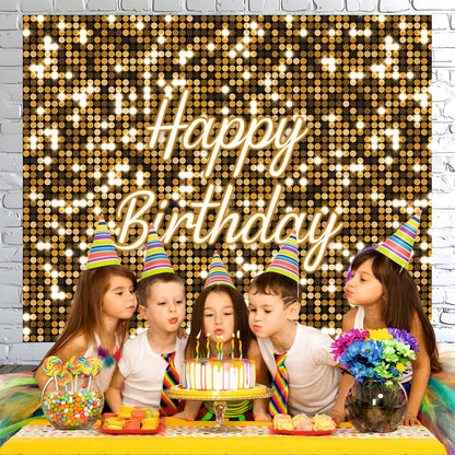 Golden Theme Backdrop