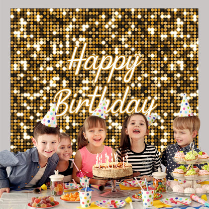 Golden Theme Backdrop