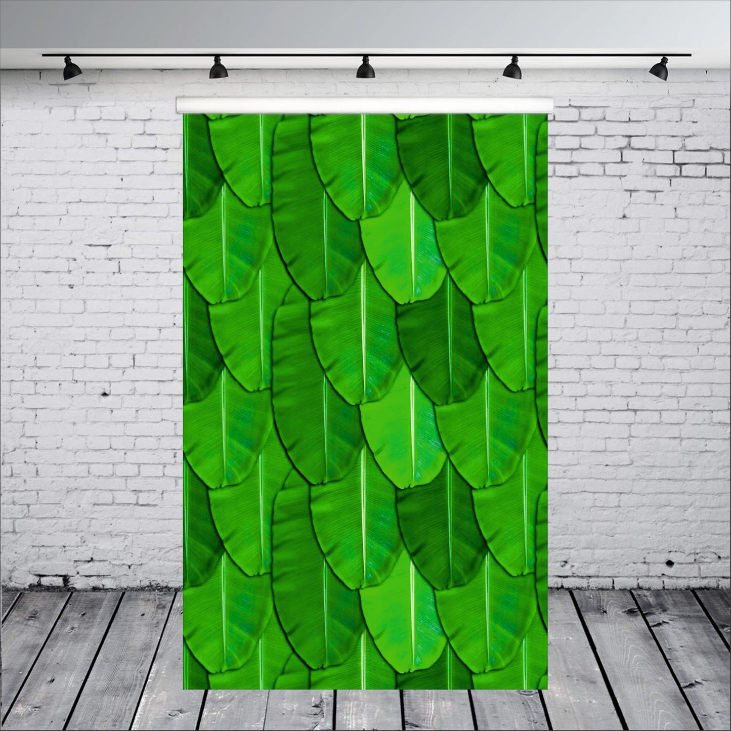 Banana Leaf Decorative Theme Backdrop for Events, Home & Photoshoots