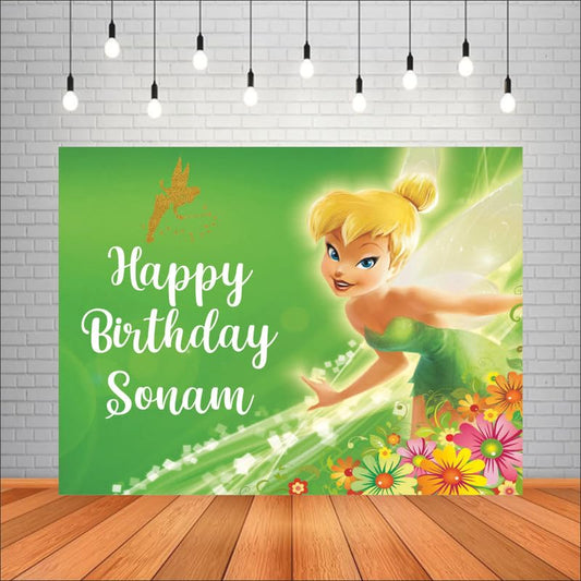 Customised Fairy Princess Birthday Banner Theme