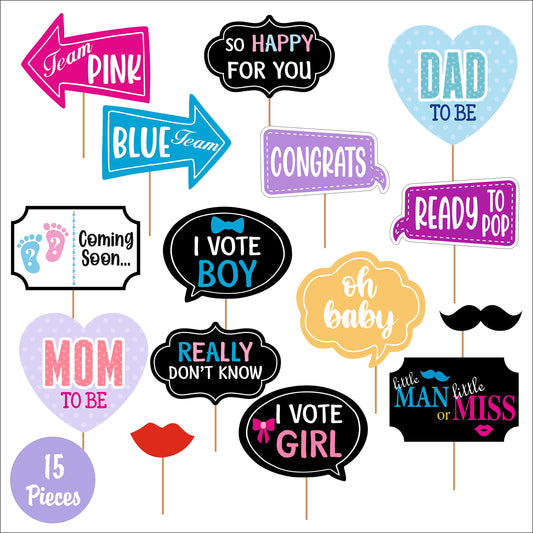 Props for Baby Shower for Photoshoot