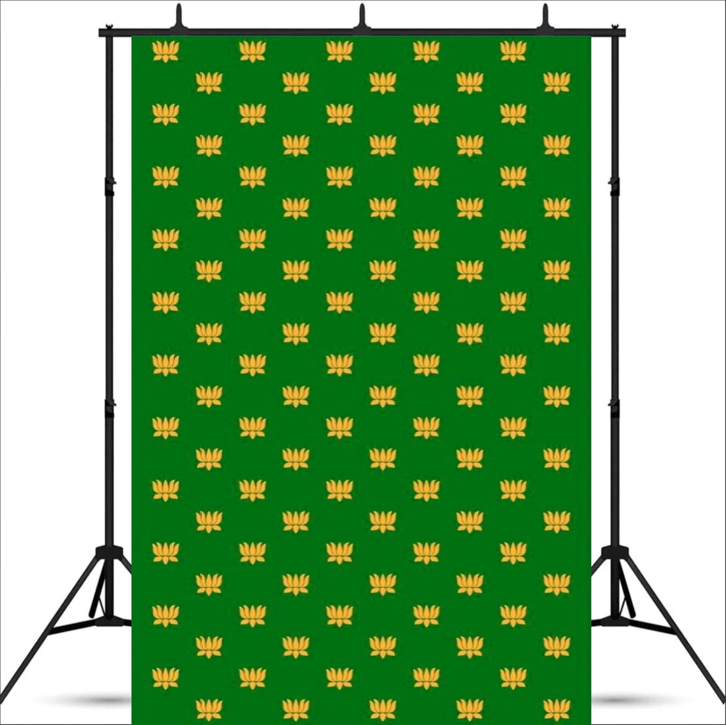 Green Decorative Theme Backdrop for Events, Home & Photoshoots