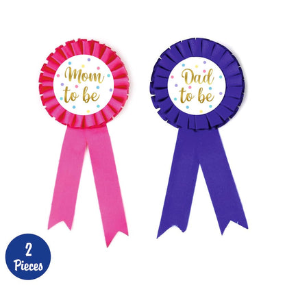 Baby Shower Photo Booth Props & Stickers Set
